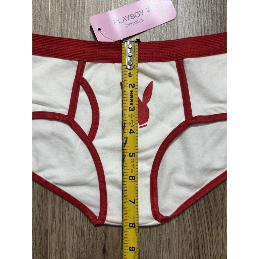 Y2K Vintage Playboy Kiss My Bunny Head Briefs Underwear Size L - Picture 8 of 11